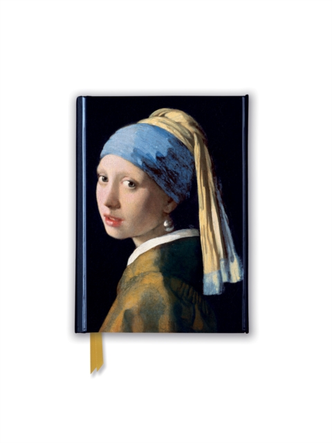 Johannes Vermeer: Girl With a Pearl Earring (Foiled Pocket Journal)