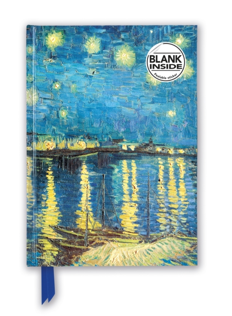 Vincent van Gogh: Starry Night over the Rhone (Foiled Blank Journal)