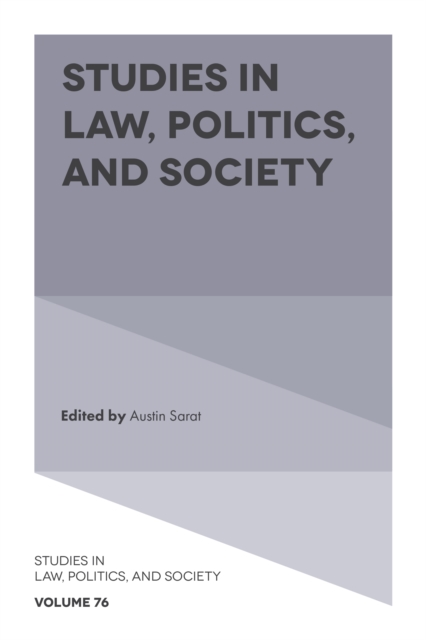 Studies in Law, Politics, and Society