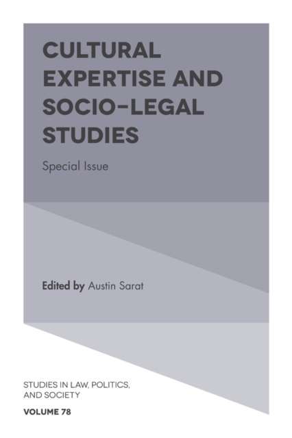 Cultural Expertise and Socio-Legal Studies