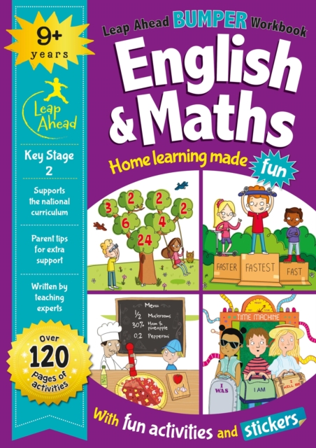 Leap Ahead Bumper Workbook: 9+ Years English & Maths