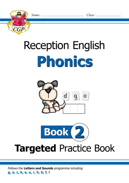 English Targeted Practice Book: Phonics - Reception Book 2