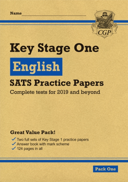 New KS1 English SATS Practice Papers: Pack 1 (for the 2020 tests)