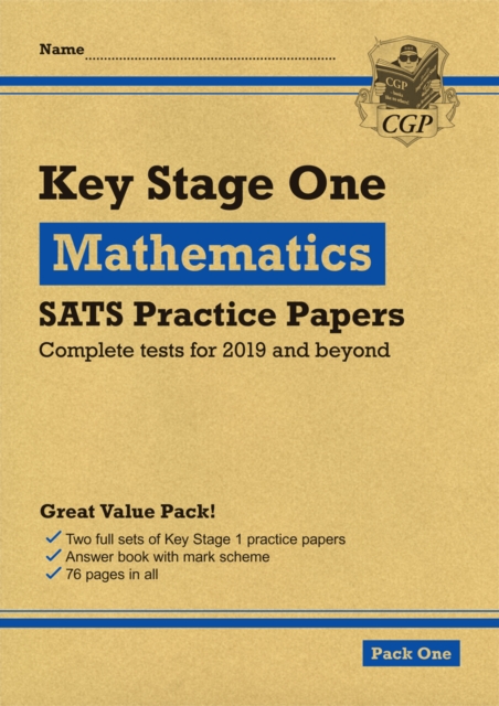 New KS1 Maths SATS Practice Papers: Pack 1 (for the 2020 tests)