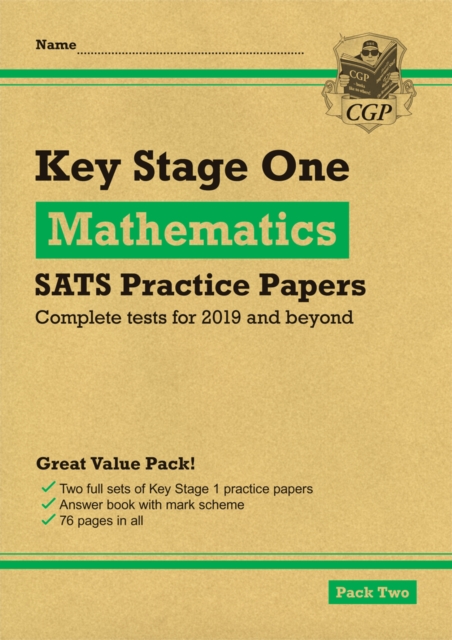 New KS1 Maths SATS Practice Papers: Pack 2 (for the 2020 tests)