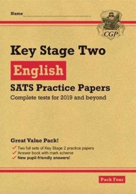 New KS2 English SATS Practice Papers: Pack 4 (for the 2020 tests)