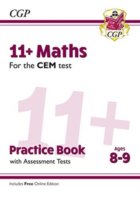 New 11+ CEM Maths Practice Book & Assessment Tests - Ages 8-9 (with Online Edition)