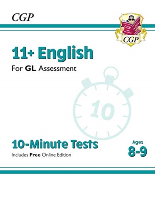 New 11+ GL 10-Minute Tests: English - Ages 8-9 (with Online Edition)