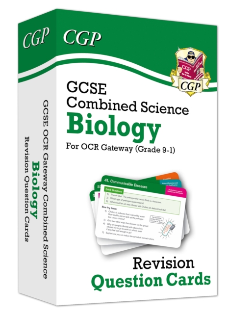 New 9-1 GCSE Combined Science: Biology OCR Gateway Revision Question Cards