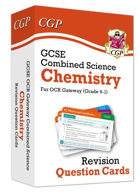 New 9-1 GCSE Combined Science: Chemistry OCR Gateway Revision Question Cards