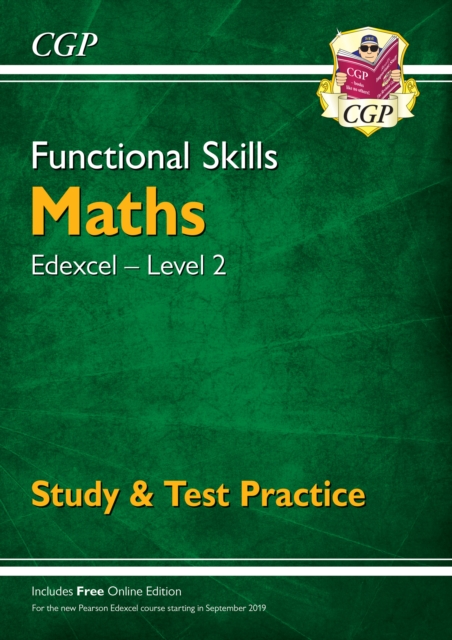 New Functional Skills Edexcel Maths Level 2 - Study & Test Practice (with Online Edition)