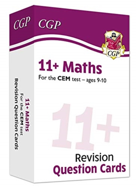 11+ CEM Revision Question Cards: Maths - Ages 9-10