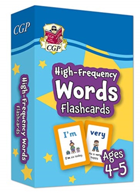 New High-Frequency Words Flashcards for Ages 4-5: perfect for home learning