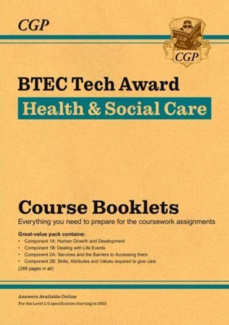 BTEC Tech Award in Health & Social Care: Course Booklets Pack