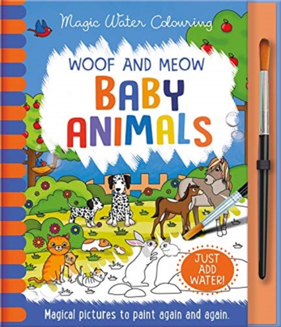 Woof and Meow - Baby Animals, Mess Free Activity Book