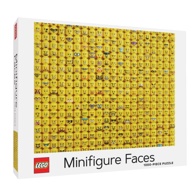 LEGO® Minifigure Faces 1000-Piece Puzzle