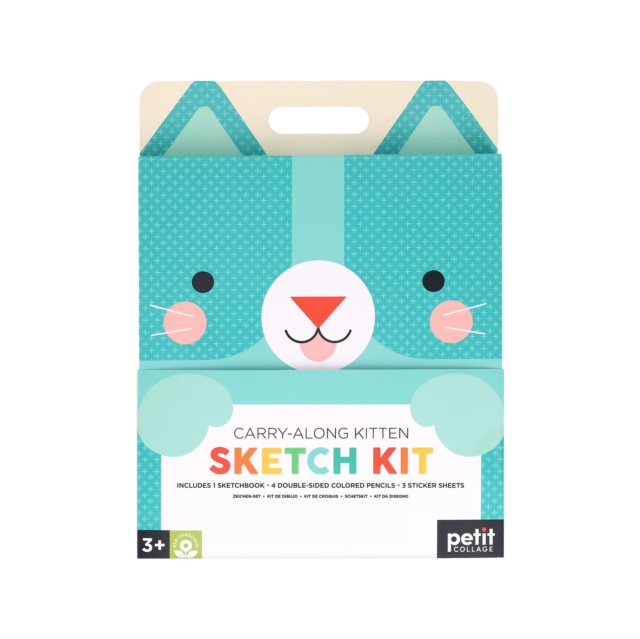 Carry-Along Kitten Sketch Kit