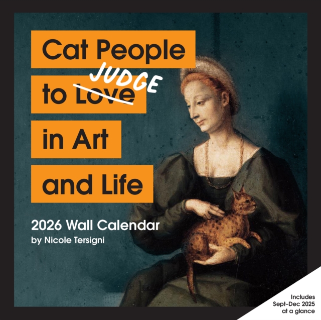 Cat People to Judge in Art and Life 2026 Wall Calendar