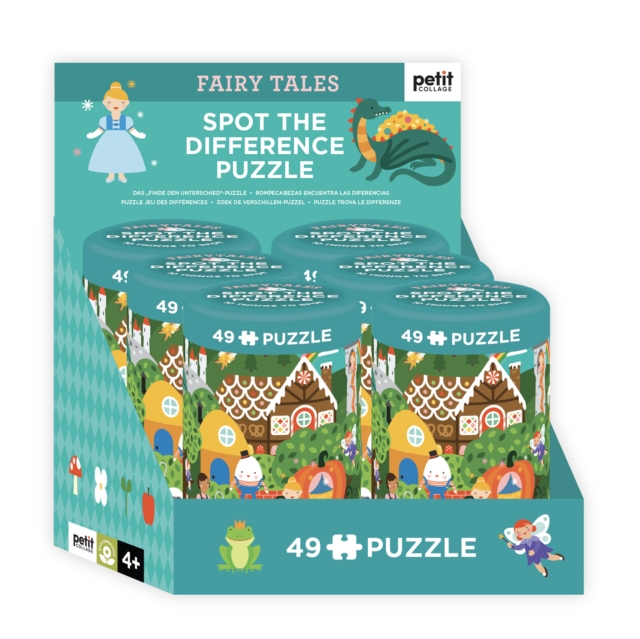 Spot the Difference Puzzle: Fairy Tales CDU of 6