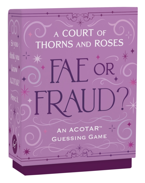 A Court of Thorns and Roses Official Fae or Fraud? Game