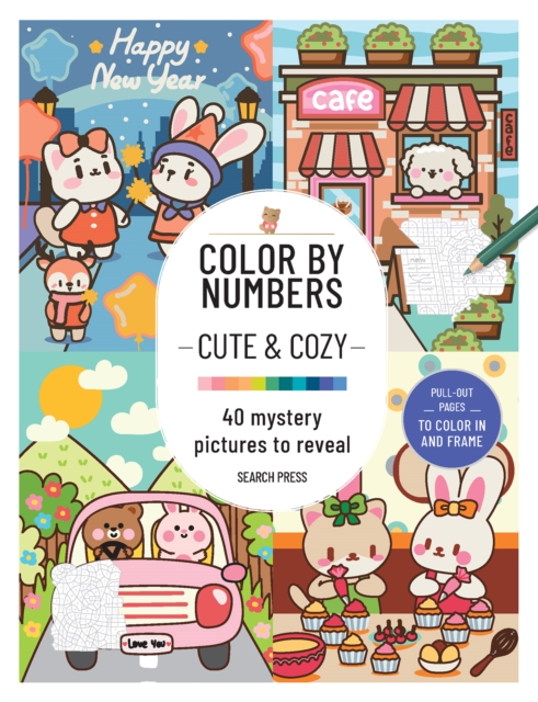 Color by Numbers: Cute & Cozy