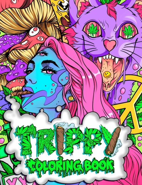 Trippy Coloring Book