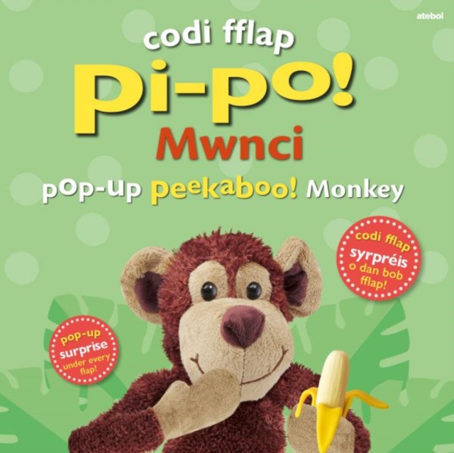 Codi Fflap Pi-po! Mwnci / Pop-up Peekaboo! Monkey