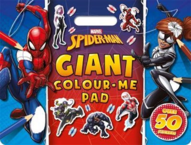 Marvel Spider-Man: Giant Colour Me Pad