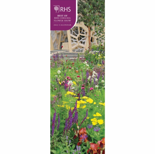 Official Chelsea Flower Show Slim Calendar 2022