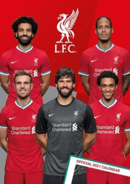 Official Liverpool FC A3 Calendar 2022