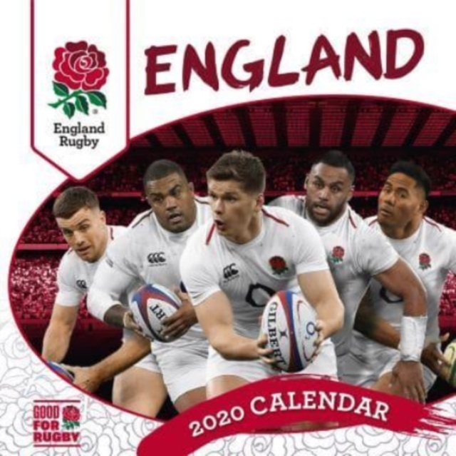ENGLAND RUGBY UNION 2022 CALENDAR SQUARE