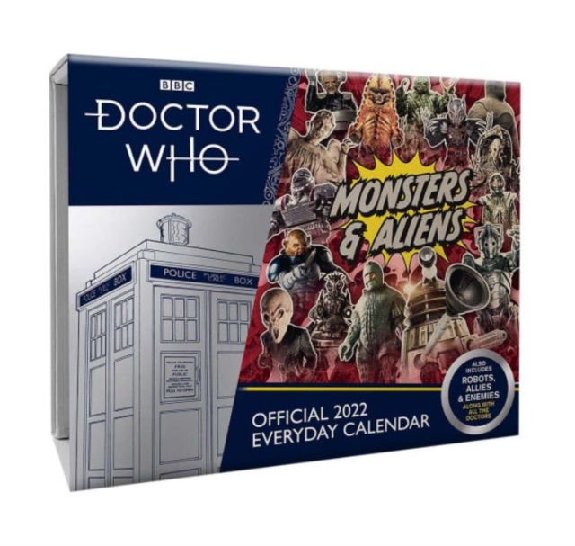 Official Doctor Who Desk Block Calendar 2022