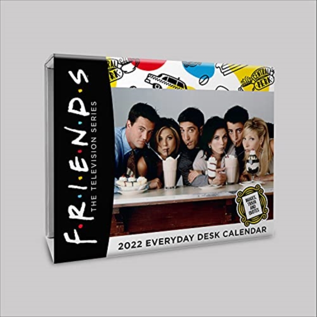 Official Friends Desk Block Calendar 2022