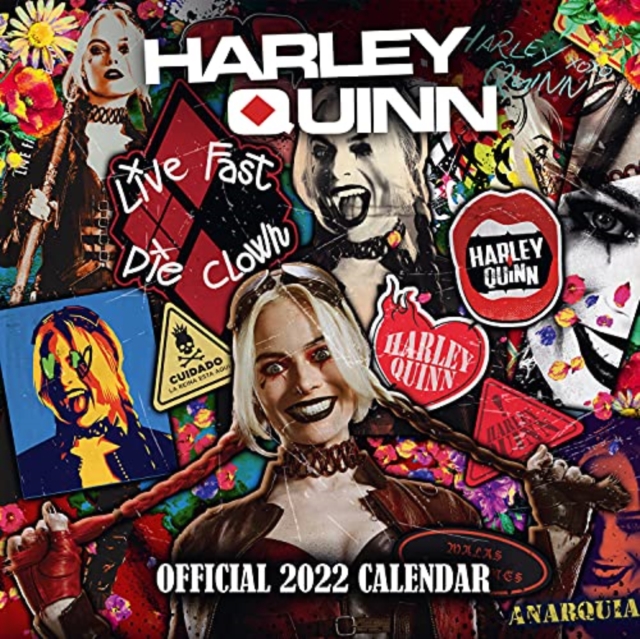 Official Harley Quinn Square Wall Calendar