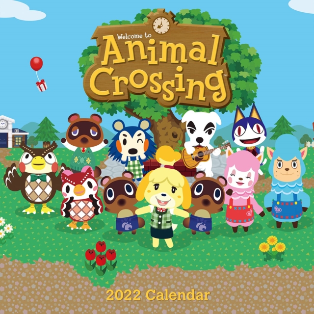 Official Animal Crossing Square Calendar 2022