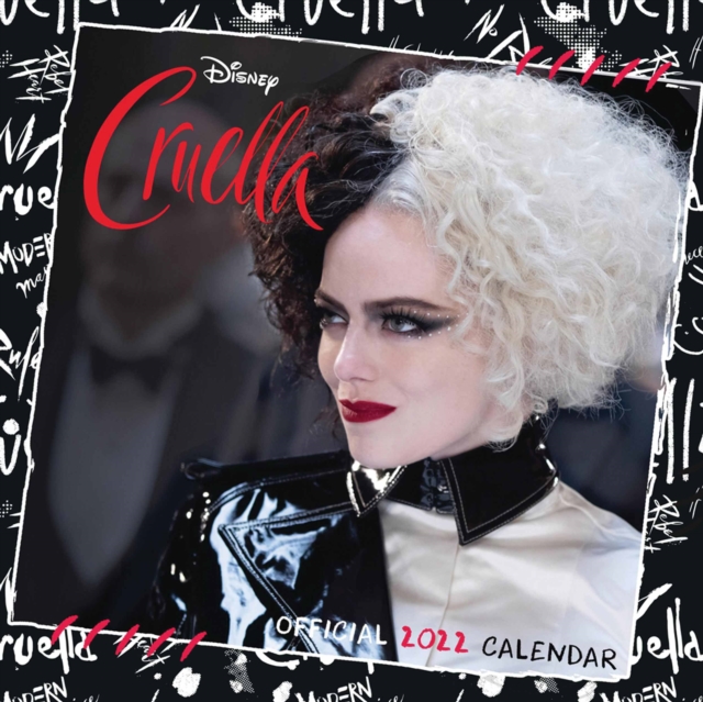 Official Disney Cruella Square Calendar 2022