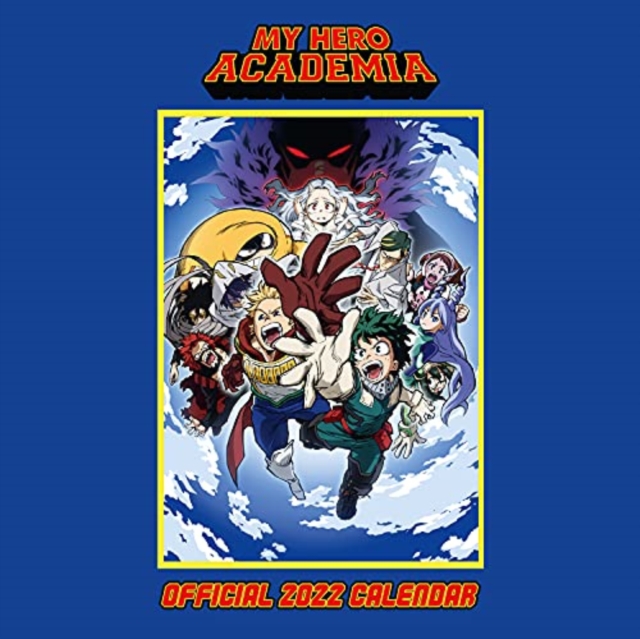 Official My Hero Academia Square Calendar 2022
