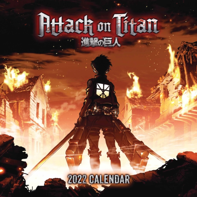 Official Attack on Titan Square Calendar 2022