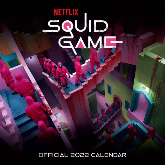 Official Squid Game 2022 Calendar - Square Format Wall Calendar