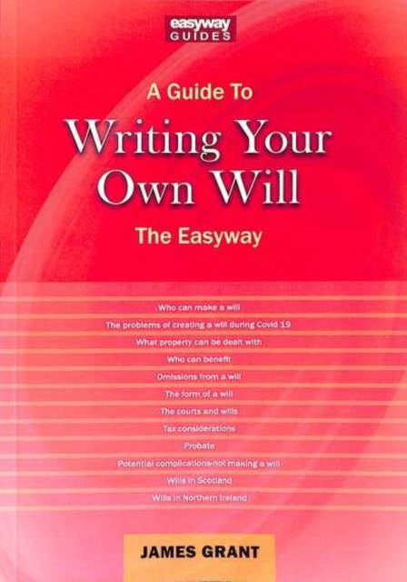 Guide To Writing Your Own Will