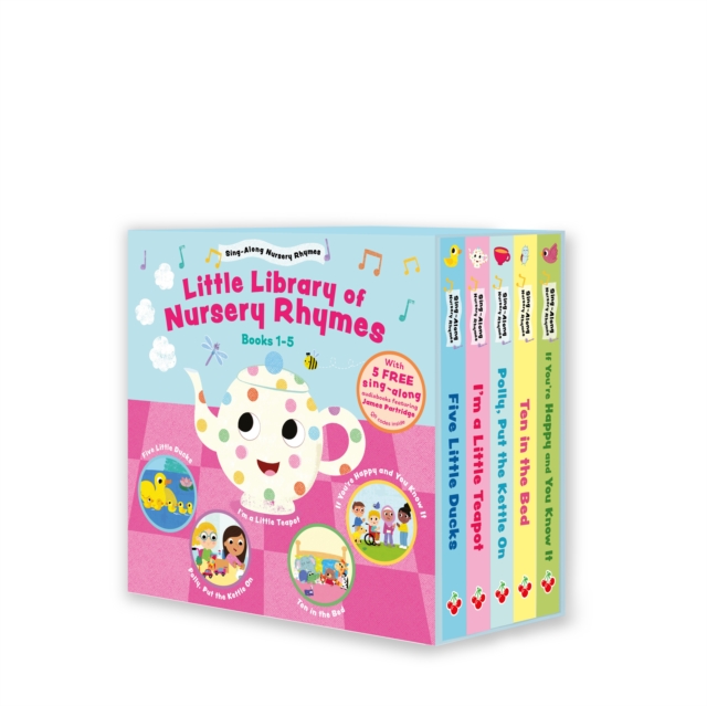 Little Library of Sing-Along Nursery Rhymes (Books 1-5)