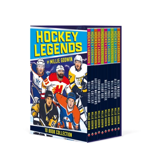 Hockey Legends 10 Book Collection