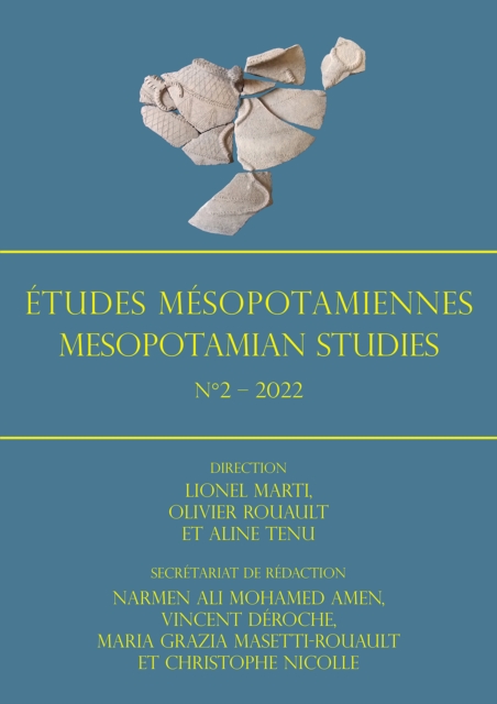 Etudes Mesopotamiennes - Mesopotamian Studies