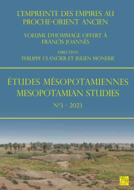 Etudes Mesopotamiennes - Mesopotamian Studies N3 - 2023