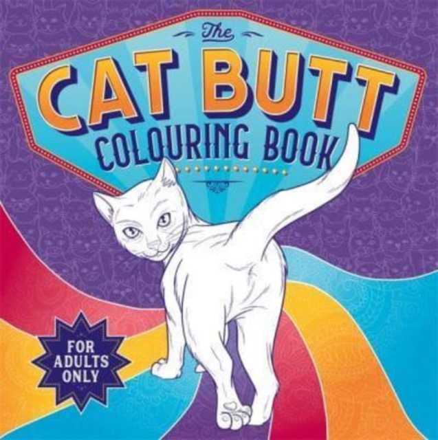 Cat Butt Colouring Book