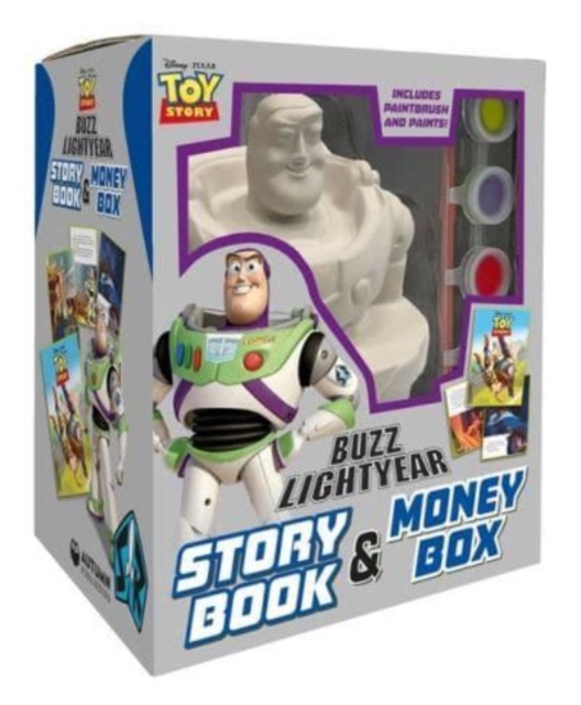 Disney Pixar Toy Story Buzz Lightyear: Story Book & Money Box