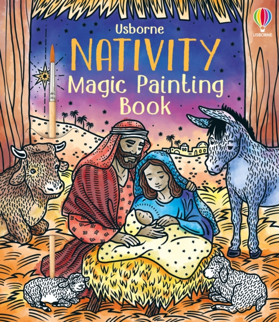 Nativity Magic Painting Book