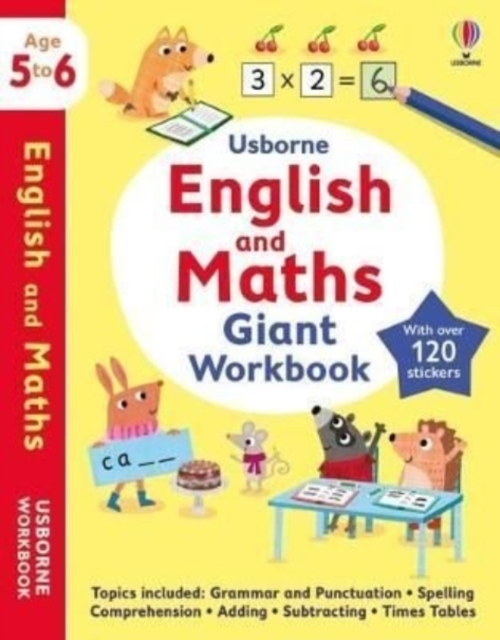Usborne English and Maths Giant Workbook 5-6