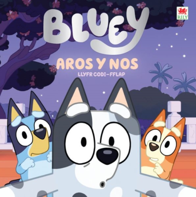 Bluey: Aros y Nos (llyfr-codi-fflap)