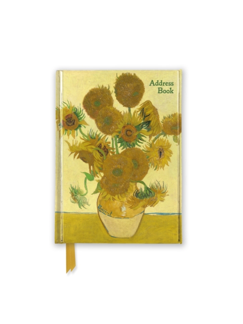 National Gallery: Sunflowers (Address Book)